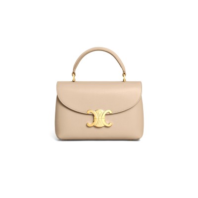 CELINE TEEN NINO BAG IN SUPPLE GRAINED CALFSKIN 118113FXK.03CP (20.5*13*8cm)